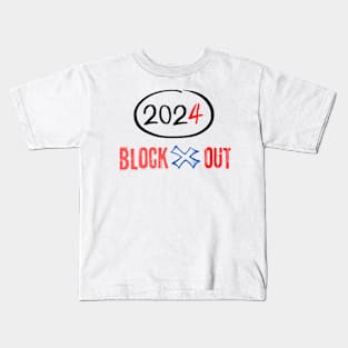 BLOCKOUT 2024 FAKE INFLUENCERS Kids T-Shirt